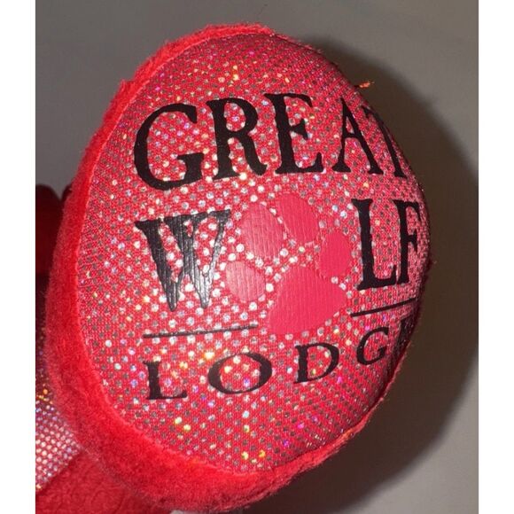 Build A Bear Magiquest Ellie Red Dragon GREAT WOLF LODGE Plush Stuffed Animal - Picture 7 of 7